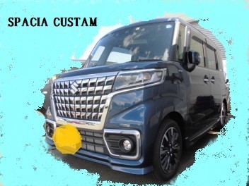 スペ-シアカスタム　インディゴブルーメタリック☆